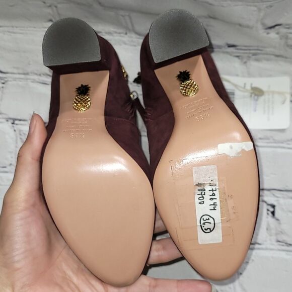 Rich Purple Aquazzura 'Naty' Boot - 36.5 - Picture 11 of 12
